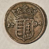 Ungaria 10 poltura 1704 /Kremnica Francisc Rakoczi al-ll