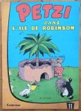 Petzi dans l&#039;ile de Robinson// benzi desenate de Hansen