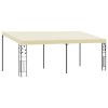 vidaXL Pavilion de Perete Crem 6 x 3 x 2.5 m Foisor Gradina Copertina