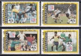 Grenada Grenadine 1993 - C. M. de fotbal - S.U.A., Serie scurta + Colita, MNH, Nestampilat