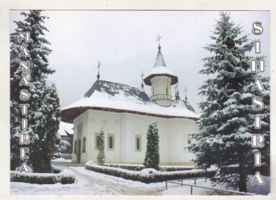 bnk cp Manastirea Sihastria - Vedere - necirculata foto