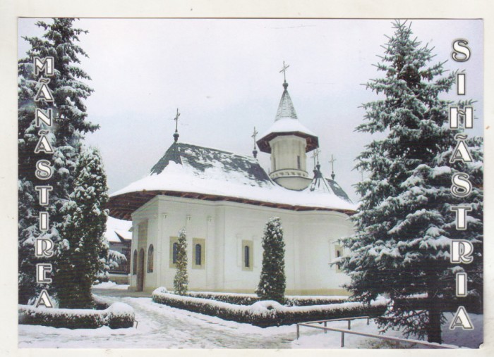 bnk cp Manastirea Sihastria - Vedere - necirculata