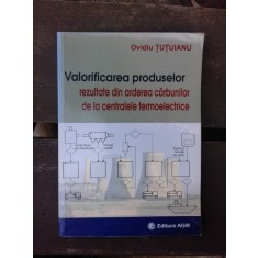 VALORIFICAREA PRODUSELOR REZULTATE DIN ARDEREA CARBUNILOR DE LA CENTRALELE TERMOELECTRICE - OVIDIU TUTUIANU