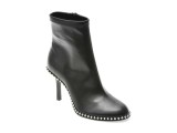 Botine elegante ALDO negre, EDANA 001, din piele ecologica