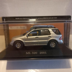 Macheta Mercedes Benz ML 320 - 2002 1:43 Deagostini Mercedes