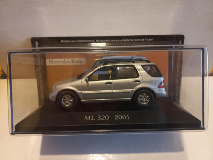 Macheta Mercedes Benz ML 320 - 2002 1:43 Deagostini Mercedes