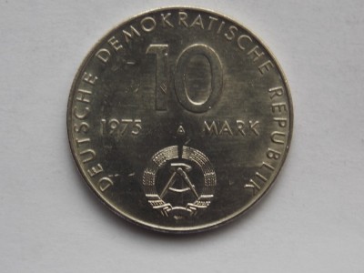 10 MARK 1975 RDG-COMEMORATIVA foto