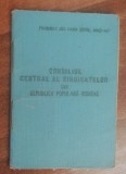 QW13 - 1954 - Carnet de membru - Consiliul central al sindicatelor din RPR