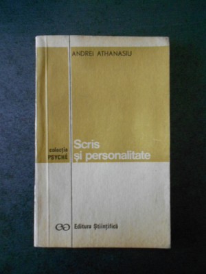 ANDREI ATHANASIU - SCRIS SI PERSONALITATE foto