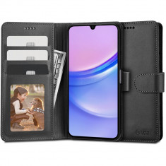 Husa Tech-Protect Wallet Wallet pentru Samsung Galaxy A15 4G/5G Negru