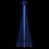 Pom de Crăciun LED 495 LED-uri Albastru 300,5 cm