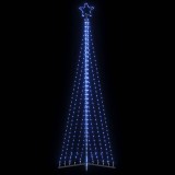 VidaXL Pom de Crăciun LED 495 LED-uri Albastru 300,5 cm