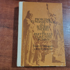 Probleme fundamentale ale istoriei patriei si Partidului Comunist Roman