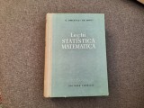 LECTII DE STATISTICA MATEMATICA O ONICESCU GH MIHOC AUTOGRAF GH MIHOC