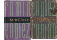 Dictionar de buzunar englez - roman / 2 volume / Serban Andronescu foto