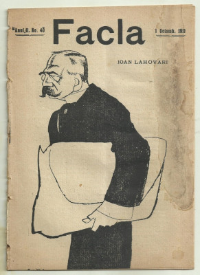 Revista FACLA - 1 octombrie 1911 foto