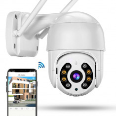 Camera Supraveghere WiFi Night Vision 50 Mt 1080P HD Pan Tilt H 265 -240 foto