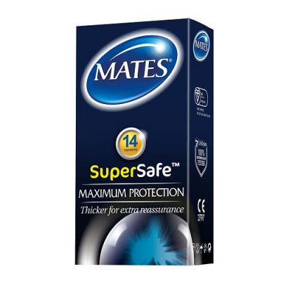 Mates Super Safe Condoms 14 Pack foto