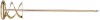 Amestecator elicoidal SDS, 80x400x10mm, zincat ProAdvanced PowerfulTools