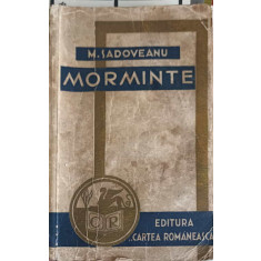 MORMINTE-MIHAIL SADOVEANU