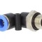 Racord Push-In Unghi Filet G 1/4 0-60&deg;C