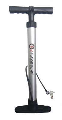 Pompa podea, tub metal / maner de plastic, carera, bicicleta, ARV-8RR144.6 foto