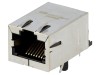 Conector RJ45 BEL FUSE Ecranat, Cu Transformator de Separare, Montare THT, Unghi, 8p8c, Model 08B1-1X1T-06-F