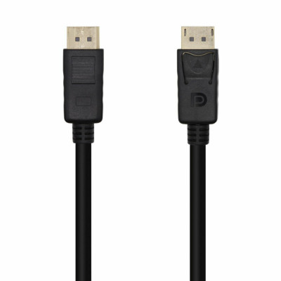 DisplayPort Cable Aisens Cable DisplayPort V1.2 4K@60Hz, DP/M-DP/M, Negro, 1.0m Black 1 m foto