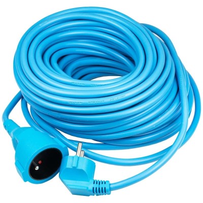 Cordon/prelungitor cu fisa si cupla, 3x1.5 mm, IP20, 20 m, Richmann foto