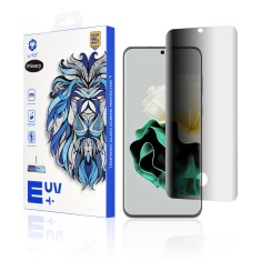 Folie sticla Huawei P60 Lito UV Glue, privacy foto