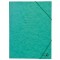 Mapă Hartie A4, Elastic, Verde, 25.5x34.5cm