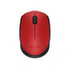 Mouse wireless Logitech M171 , Optic , 1000 DPI , Rosu