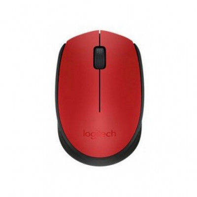 Mouse wireless Logitech M171 , Optic , 1000 DPI , Rosu foto