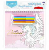 Cumpara ieftin Set carte de colorat cu carioci Starpak, Unicorn