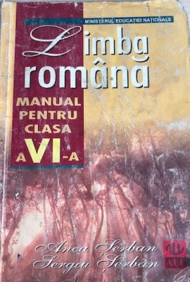 Limba romana manual pentru clasa a VI-a foto