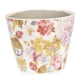 Cumpara ieftin Ghiveci flori ceramica multicolora 12x10 cm