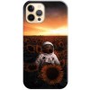 Husa compatibila cu Apple iPhone 13 Pro Max model Field Astronaut, Silicon, TPU, Viceversa, Transparent, Carcasa