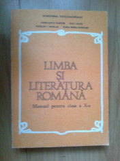 k2 Limba Si Literatura Romana. Manual Pentru Clasa A X-A - C. Parfene foto