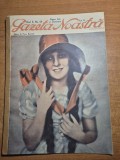 revista gazeta noastra 1 decembrie 1929 - moda , pantofi