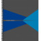Caiet De Birou Leitz Office, Carton Laminat, Coperta Flexibila, A4, 90 Coli, Cu Spira, Mate, Albastr