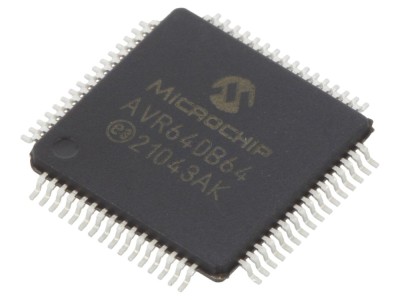 Microcontroler AVR64 TQFP64 64kB FLASH foto