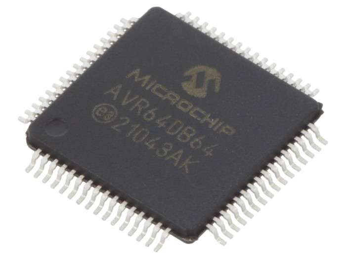 Microcontroler AVR64 TQFP64 64kB FLASH