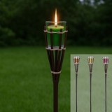Torta din Bambus cu Pahar pentru Lumina Citronella, CMCLASS