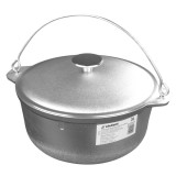 Ceaun tuci aluminiu alimentar cu capac, capacitate 5 litri ELEFANT Innovative ReliableTools