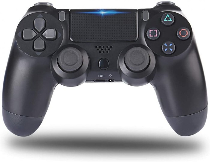 Joystick PS4 DualShock Wireless , compatibil cu PS4/PS4 Slim/PS4 Pro , negru
