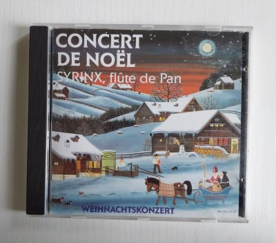 CD - Concert de Noel, Syrinx, Flute de Pan - Simion Stanciu la nai, Craciun foto