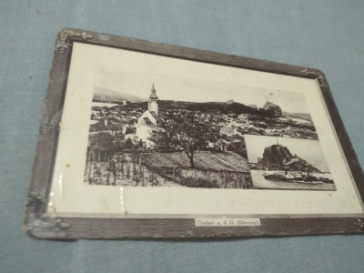 CARTE POSTALA -THEBEN a.A,D, DEVENY CIRCULATA 1917 LA MOLDOVA foto