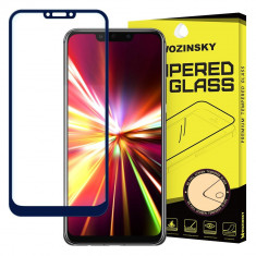 Folie Sticla Full Cover Full Glue Wozinsky Huawei Mate 20 Lite Cu Adeziv Pe Toata Suprafata Foliei Albastra foto