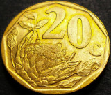 Cumpara ieftin Moneda 20 CENTI - AFRICA de SUD, anul 1997 *cod 662 = AFERIKA BORWA