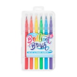 Cumpara ieftin Carioci cu pensula Brilliant Brush, set de 12, Ooly